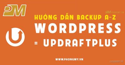 Hướng dẫn backup website WordPress với UpdraftPlus