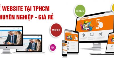 Dịch vụ thiết kế website uy tín tại TPHCM