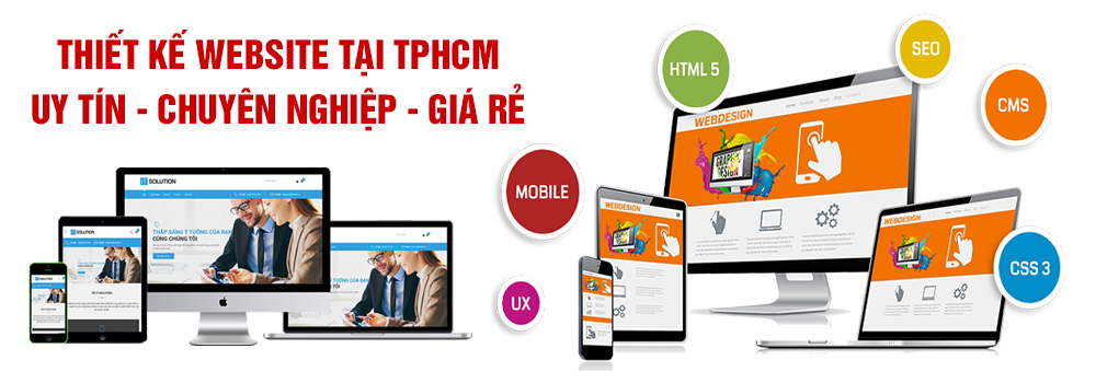 Dịch vụ thiết kế website uy tín tại TPHCM