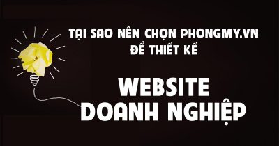 Dịch Vụ Thiết Kế Website Doanh Nghiệp Uy Tín