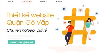 Dịch vụ Thiết kế website tại Quận Gò Vấp